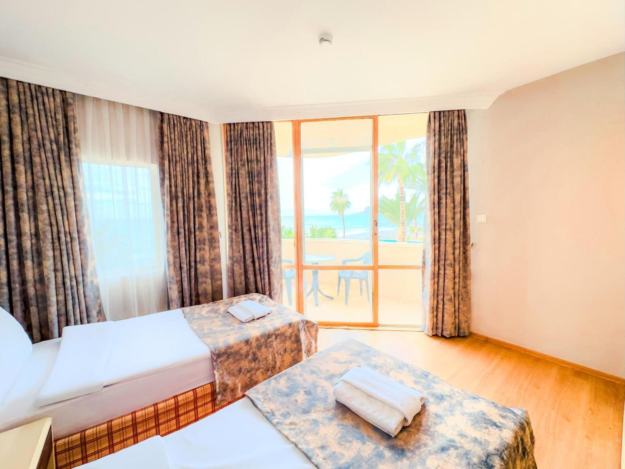 Senza Sunset Beach Hotel Алания Экстерьер фото