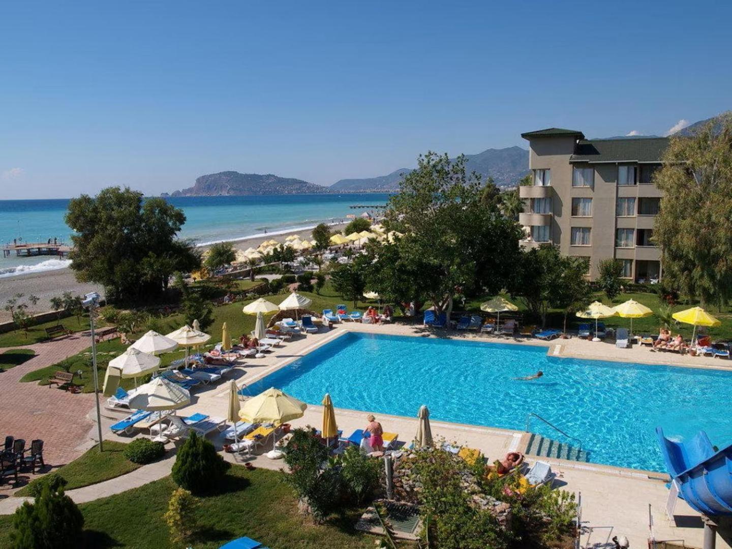 Senza Sunset Beach Hotel Алания Экстерьер фото